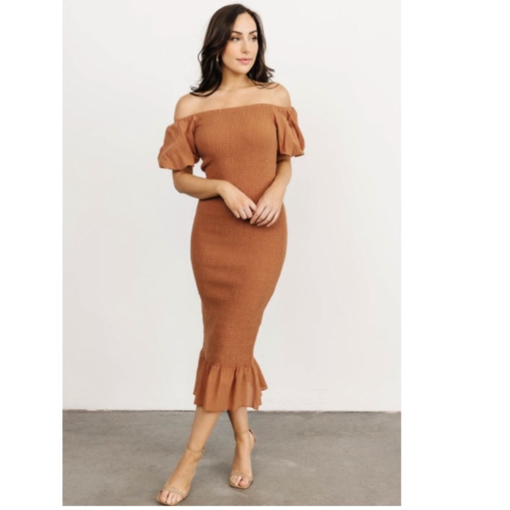 Baltic Born Smocked Midi Dress